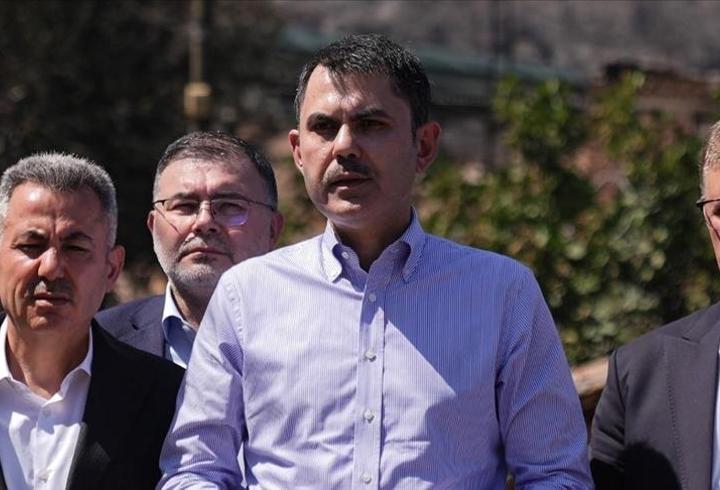 Bakan Kurum, orman yangınlarının bilançosunu açıkladı