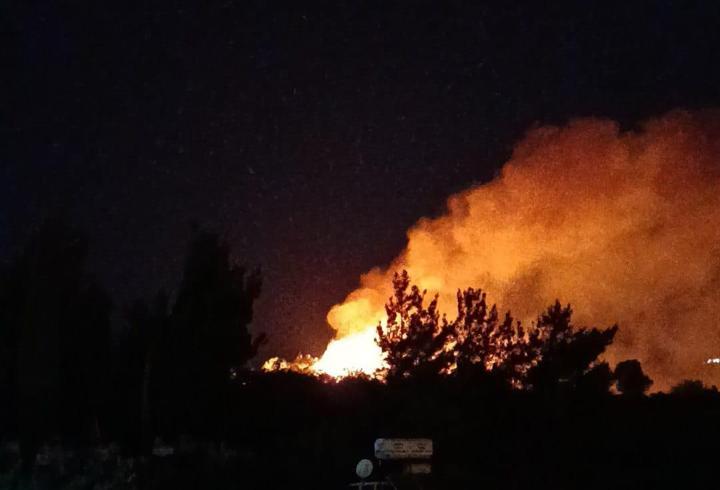 Hatay'da makilik yangını kısa sürede söndürüldü