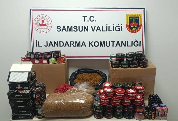 Samsun'da kaçakçılık operasyonu düzenlendi