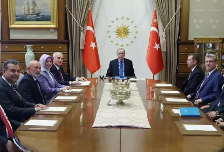 Cumhurbaşkanı Erdoğan, KDK heyetini kabul etti