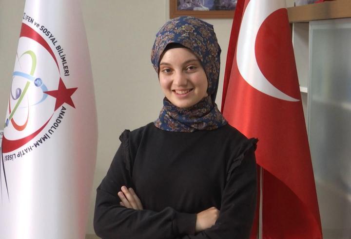 Depremzede Şevval, LGS’de tam puan alarak birinci oldu