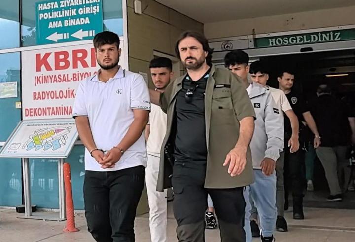İnegöl'de, yurda kaçak giren 8 göçmen yakalandı
