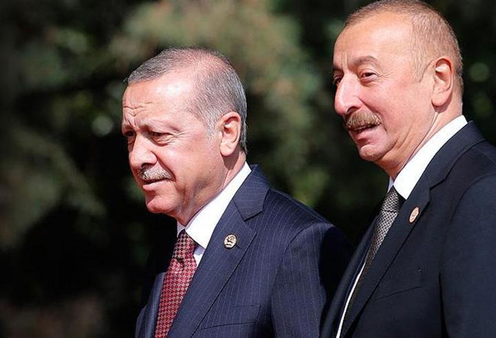 Aliyev'den, Cumhurbaşkanı Erdoğan'a tebrik telefonu