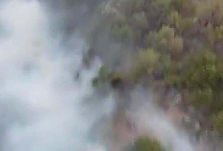 Konya'daki orman yangını 2'nci gününde