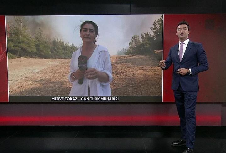 CNN TÜRK bölgede: Şarköy'deki yangına müdahale sürüyor