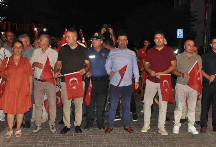 Gazipaşa'da 15 Temmuz anma programı yapıldı