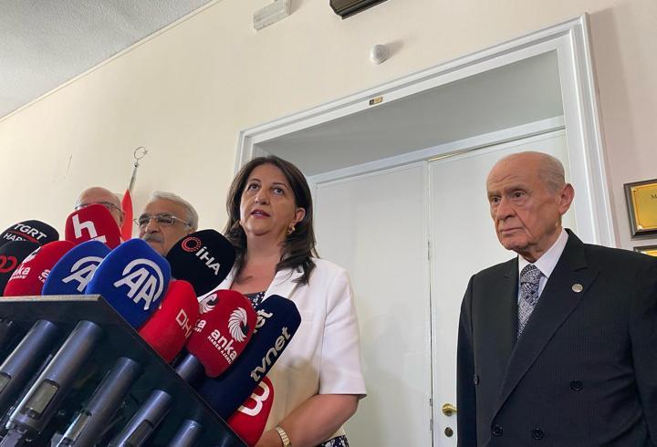 Bahçeli, DEM Parti heyetini kabul etti