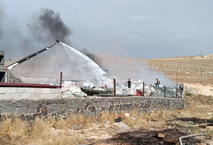 Gaziantep’te geri dönüşüm fabrikasında yangın