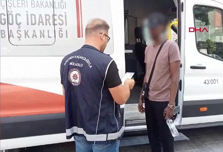 32 organizatör ile 572 düzensiz göçmen yakalandı