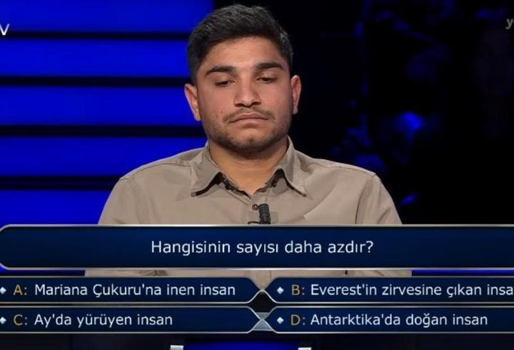 Hangisinin sayısı daha azdır? Mariana Çukuru'na inen insan