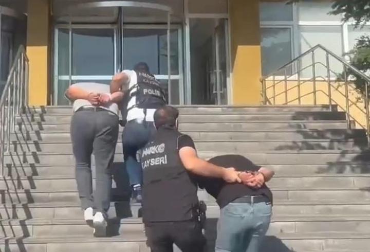 Kayseri’de uyuşturucu operasyonu: 4 gözaltı