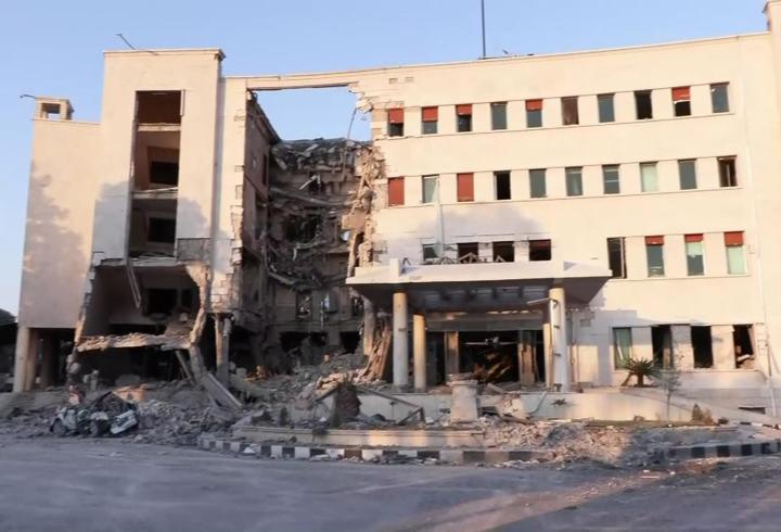 İşte İsrail'in Suriye'de bombaladığı yerlerdeki yıkım