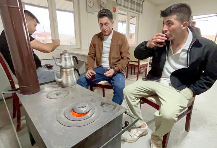 Temmuz ayında kışı yaşıyorlar