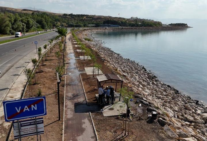 Van Gölü sahili,'Mesire alanı' projesi ile güzelleşecek