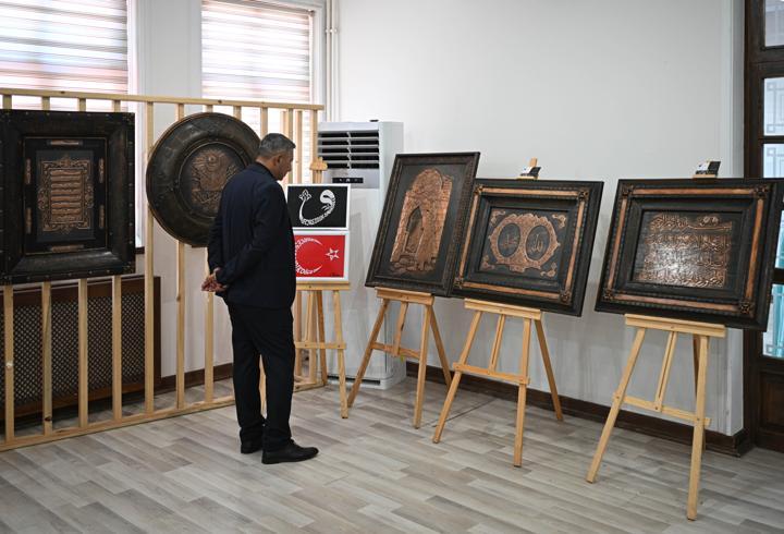 Başkentte, "Toprak ve Bayrak" sergisi açıldı