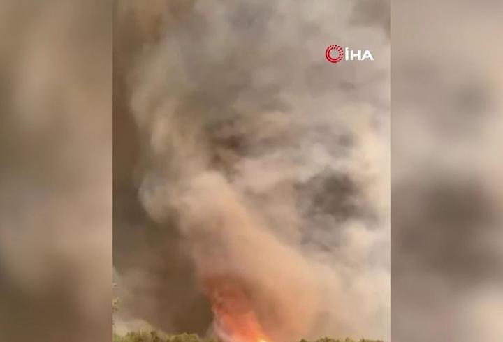 Sakarya'da kıyamet gibi görüntüler: Alevler hortuma dönüştü!