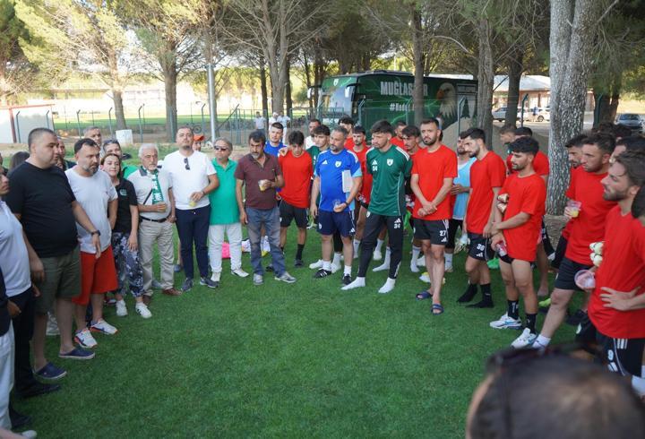   Muğlaspor'a taraftar ziyareti