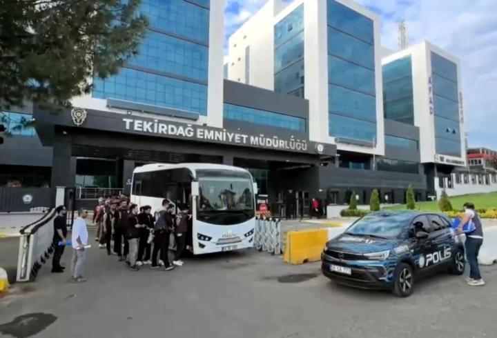 Tekirdağ merkezli 9 ilde dolandırıcılık operasyonu; 16 tutuklama