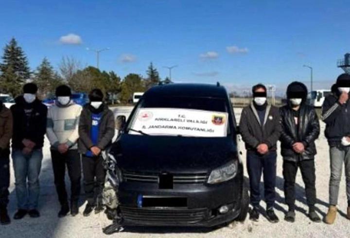 Kırklareli’de 7 kaçak göçmen yakalandı