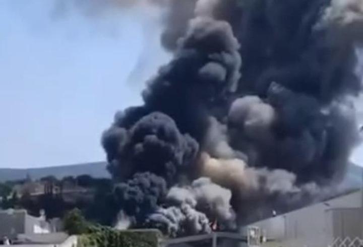 Bursa’da otomotiv fabrikasında yangın
