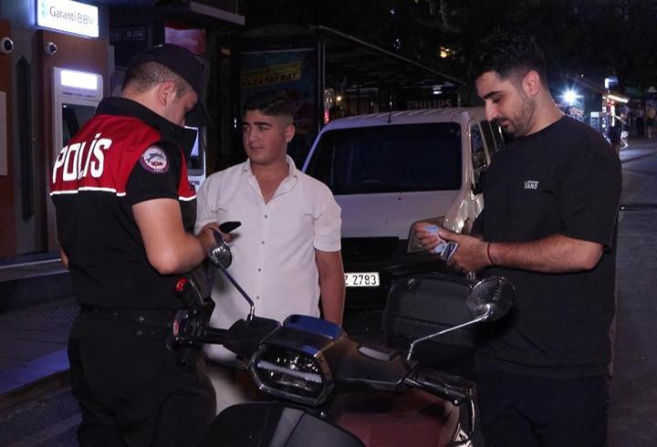 Helikopter destekli 'Huzur İstanbul' denetimi