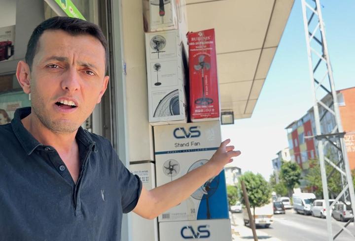 İstanbul- Avcılar'da vantilatör hırsızlığı kamerada 