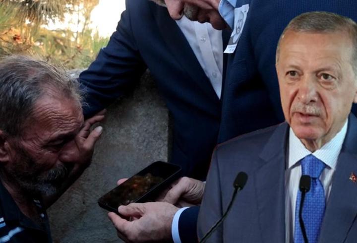 Cumhurbaşkanı Erdoğan şehit babası ile telefonda görüştü