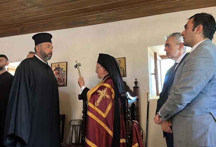 Bozcaada'da Aya Paraskevi Günü ayini yapıldı