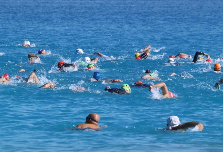 Salda Gölü'nde Triatlon heyecanı