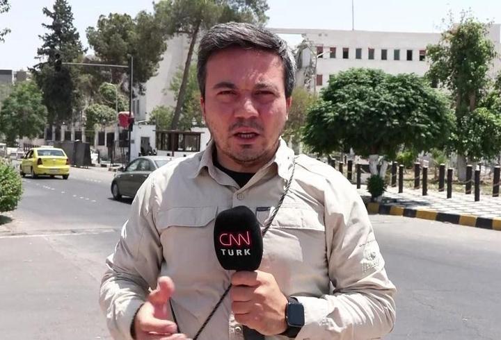 CNN TÜRK İsrail'in vurduğu Şam'da!