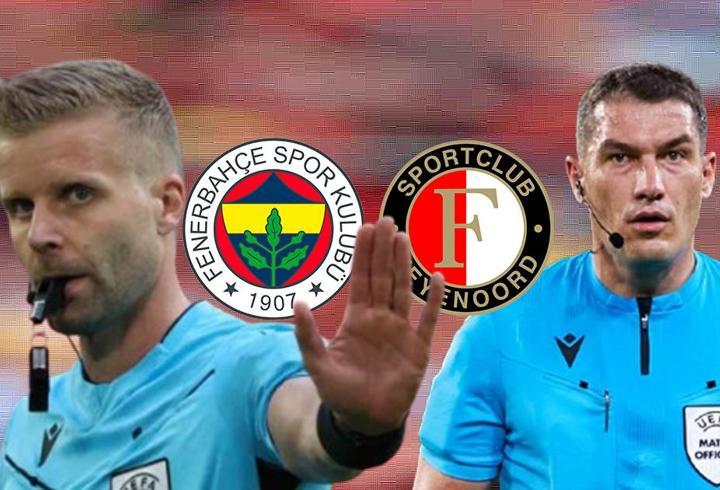 Fenerbahçe - Feyenoord maçlarının hakemleri açıklandı