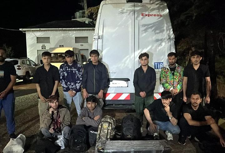 Tekirdağ’da 11 kaçak göçmen yakalandı