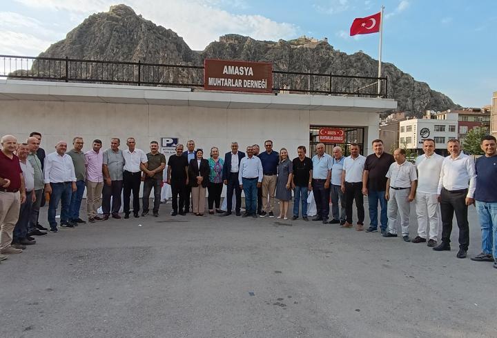 Amasya’da Muhtarlar Derneği Hizmet Ofisi açıldı