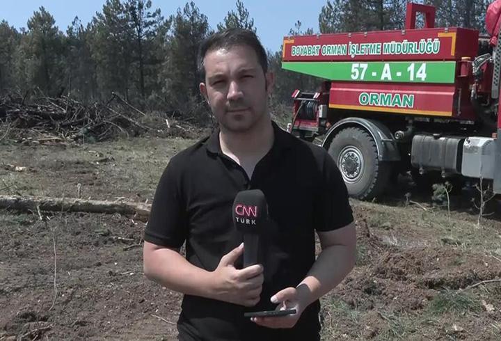 CNN TÜRK sahada: Karabük'teki yangında son durum