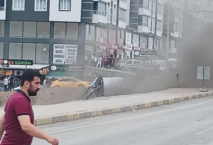 Bitlis’te doğal gaz hattında patlama