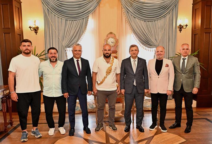 Orhan Okulu'dan Vali Şahin'e ziyaret