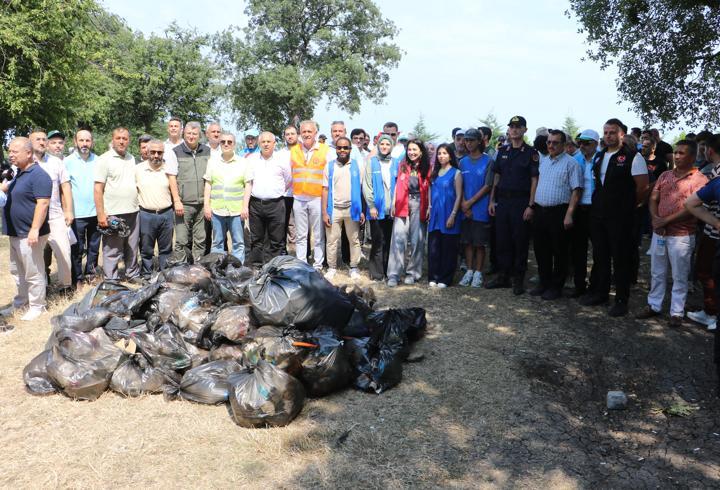 Samsun’da eş zamanlı orman temizliği yapıldı