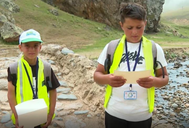 Gümüşhaneli Mete ve Görkem'e Bakan Kurum’dan "Çevre Müfettişi" unvanı