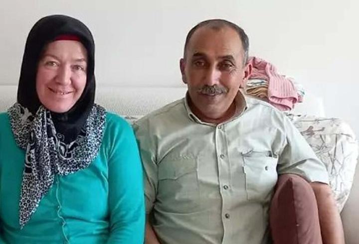 Otobüsün çarptığı otomobildeki çiftin öldüğü kaza kamerada