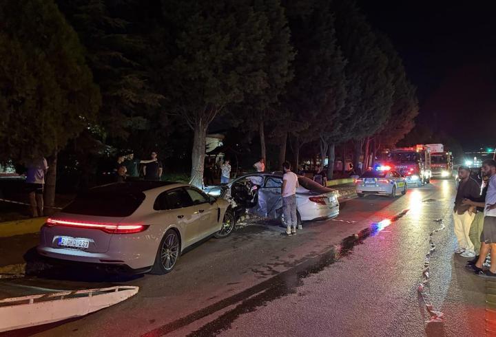 Kocaeli’de 2 otomobil çarpıştı: 4 yaralı