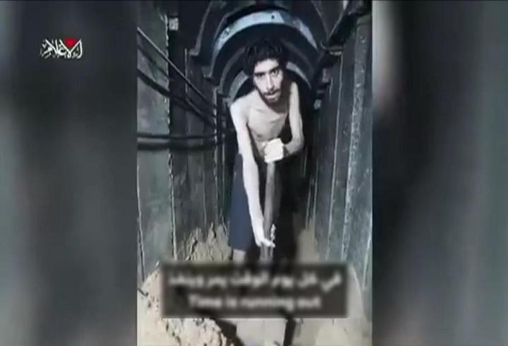 DÜNYA BU VİDEOYU KONUŞUYOR! Rehineden Netanyahu'ya... ''Zaman daralıyor''
