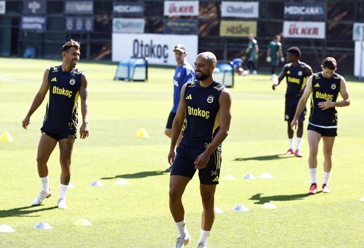 Fenerbahçe, Feyenoord maçı hazırlıklarını sürdürdü