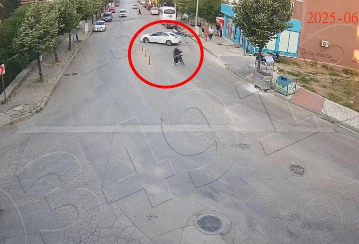 Isparta'daki 7 farklı kaza kamerada