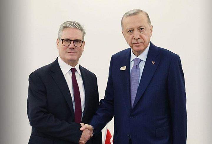 SON DAKİKA | Cumhurbaşkanı Erdoğan İngiltere Başbakanı ile görüştü