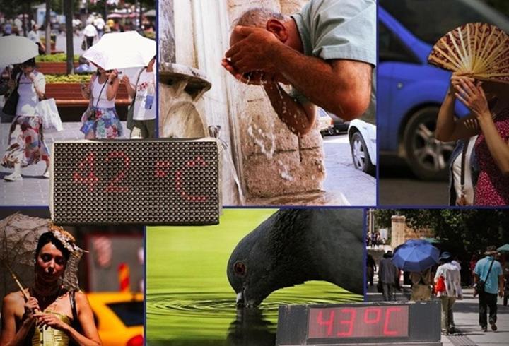 Kavrulduk! Termometreler 12 ilde 40 derecenin üzerini gösterdi