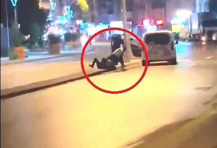 Ankara'da silahlı kavga kamerada: 1 yaralı