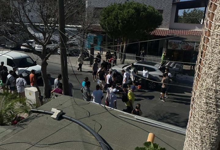 Bodrum'da 'yol verme' kavgasında 1 tutuklama