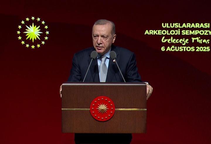 SON DAKİKA... Cumhurbaşkanı Erdoğan: Dünya arkeolojisinde ilk sırada yer alıyoruz