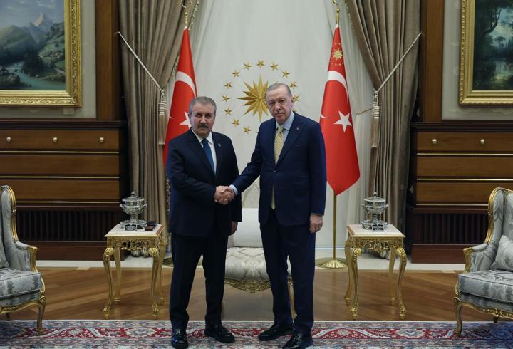 Cumhurbaşkanı Erdoğan, Destici'yi kabul etti