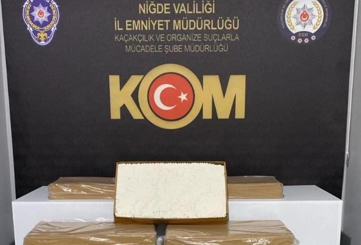 Niğde’de kaçakçılık operasyonu: 3 gözaltı